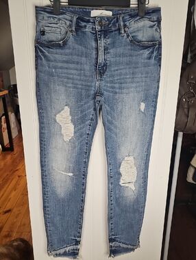 KanCan Light Blue Distressed Skinny Jeans